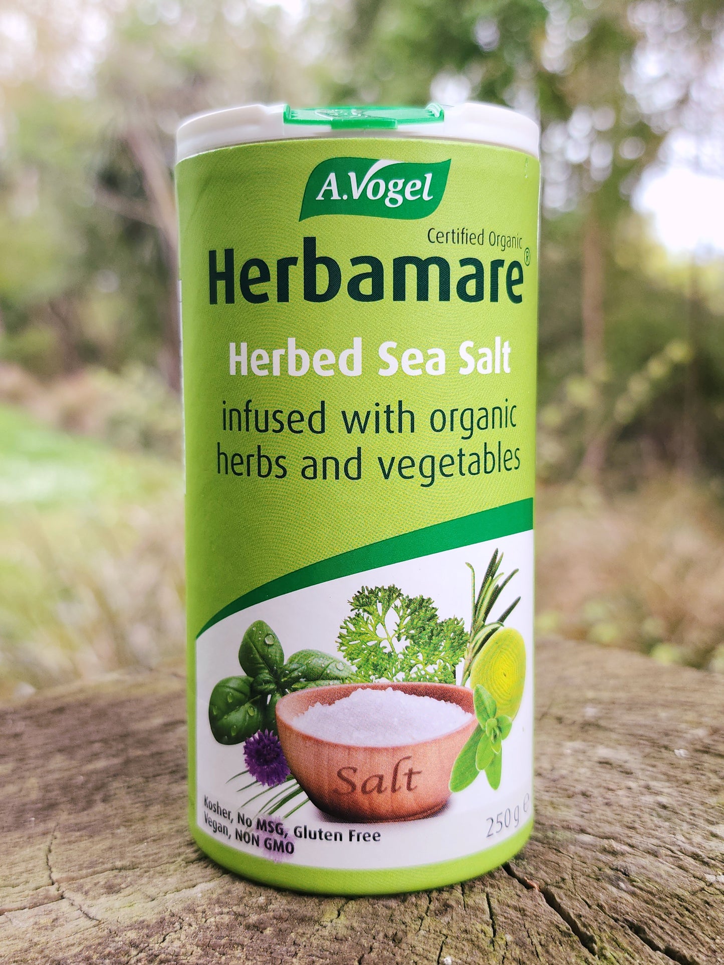 Herbamare Herbed Sea Salt 250gm - Dating 08/28
