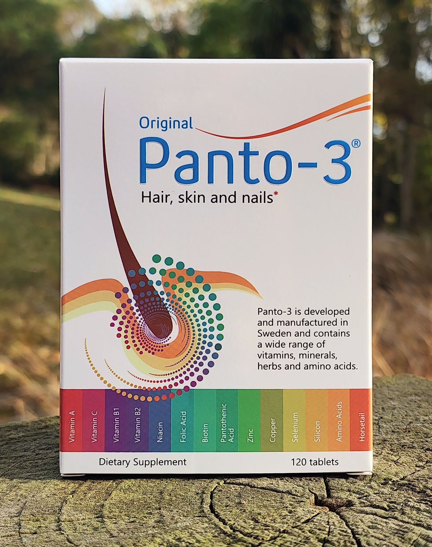Panto-3  Hair, Nails, Skin 120 tablets